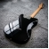 AMW SETL550 Guitarra Telecaster Clear Black Ponte Wilkinson by SQ Guitars