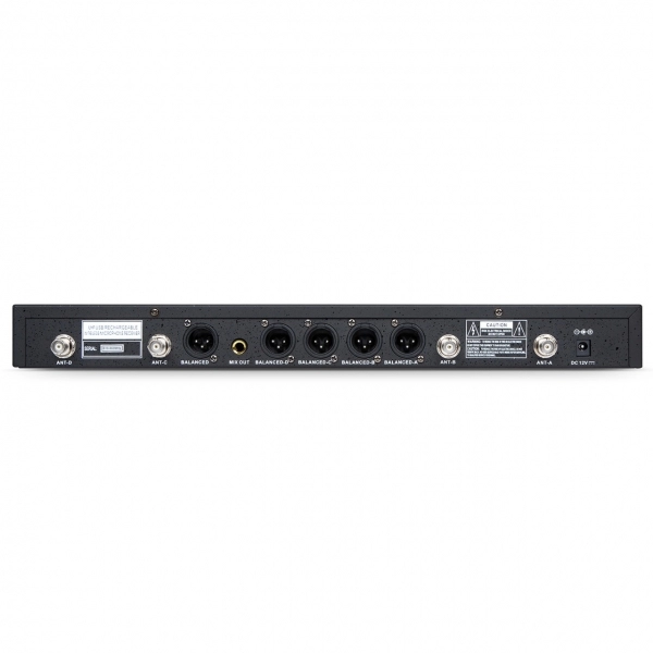 AMW AU6000 v2 Microfone sem fio Rack 4 canais Digital + Estojo