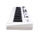 AMW P61X White Teclado Controlador Midi USB com 61 Teclas PADs Faders e Knobs