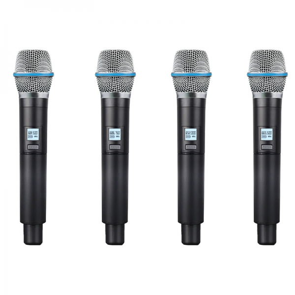 AMW AU3000 v2 Microfone Sem Fio UHF Digital Multibanda + Case