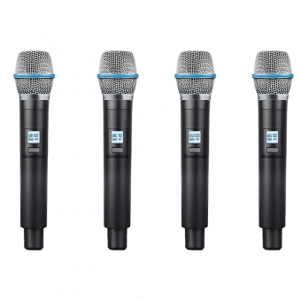 AMW AU3000 v2 Microfone Sem Fio UHF Digital Multibanda + Case