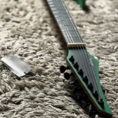 AMW SQ Guitars SQOE SEIB7S Ultra Green Guitarra Elétrica
