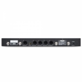 (USADO) AMW AU7000 Microfone Sem Fio Profissional 4 Canais Digital UHF Multibanda WR488Q