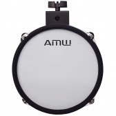 AMW ED11 Pro Bateria Eletrônica All Mesh Dual Real Hi Hat Condução Tri zone Pratos Dual