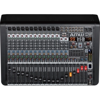 AMW AP16 DSP Mesa de som 16 Canais Efx Rec BT com função Interface