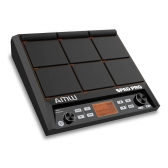 AMW SPAD PRO Sampler PAD Percussão 9 PADs Sons Externos SD 512 MB