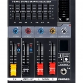 Amw Pm6 v2 Fx Mesa De Som 6 Canais 99 Efx DSP Interface USB Eq
