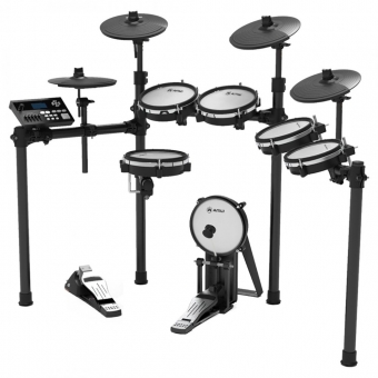 AMW ED6X Pro v4 Bateria Eletrônica All Mesh Pratos com Choke + Expansões !