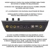 AMW ED11 Pro Bateria Eletrônica All Mesh Dual Real Hi Hat Condução Tri zone Pratos Dual