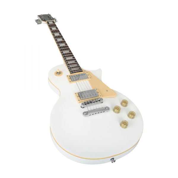 AMW SELP 100 White Guitarra Les Paul 6 Cordas Mogno By SQ Guitars
