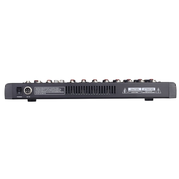 (USADO) AMW CX8 v3 Mesa de Som 8 canais USB BT EFX PFL Eq 3 Bandas