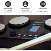 AMW SPAD4 Percussion Pad Bateria Eletrônica c/ pedal e baqueta