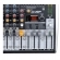 (USADO) AMW M10 Fx v3 Mesa de Som 10 Canais com EFX BT Player Sub Out e Interface!