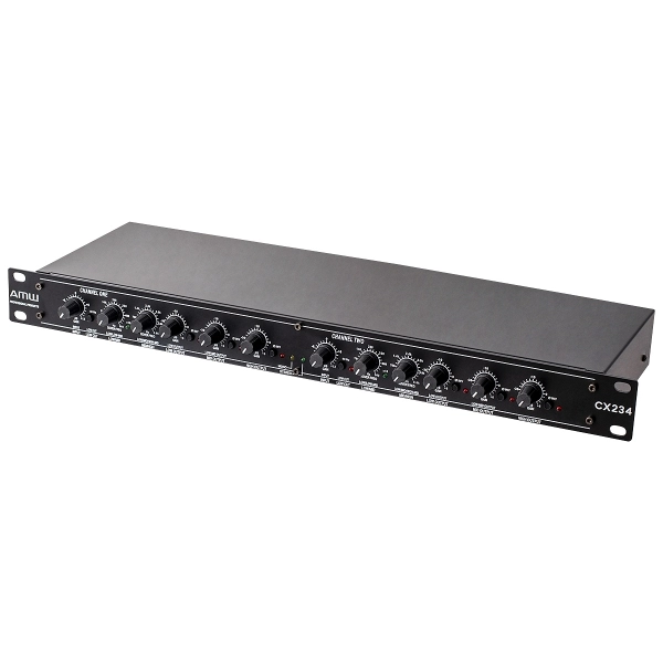 AMW CX234 Crossover Analógico 3 Vias Estéreo em Rack 19´´