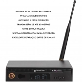 AMW PM100 Monitor de Palco In Ear Hi End Digital UHF Estéreo + Brinde