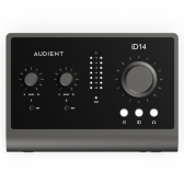(USADO) Audient Id14 mkii Interface De Áudio Topo de linha conexão USB Type C com 2 Pre Amplificadores Hi End 10x6 e ADAT Digital