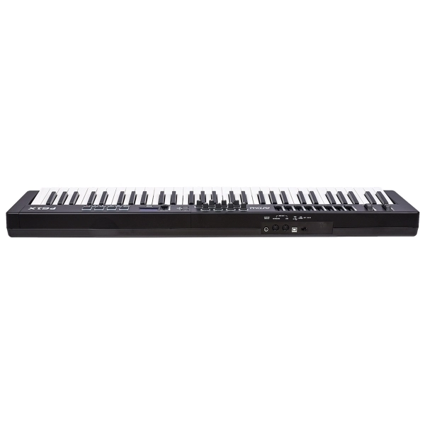 (USADO) AMW P61X Teclado Black Controlador Midi USB com 61 Teclas PADs Faders e Knobs