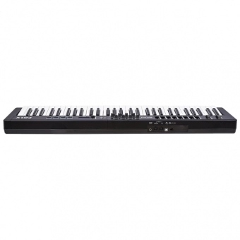 (USADO) AMW P61X Teclado Black Controlador Midi USB com 61 Teclas PADs Faders e Knobs