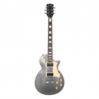 AMW SELP110 Silver Guitarra Les Paul Mogno Alnico HH by SQ Guitars