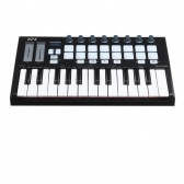 KFX Mini 25 Ultra Teclado Controlador Midi USB 25 Teclas 16 Clip PADs