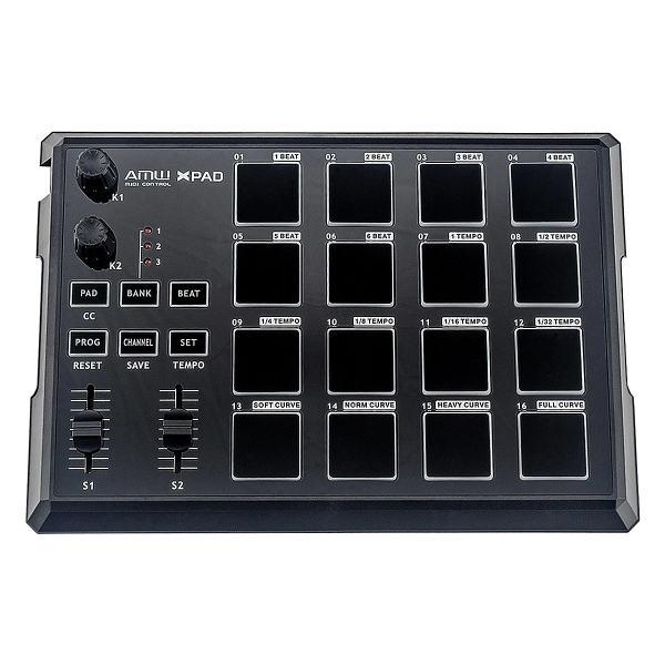 (USADO) Amw Xpad Controlador Midi Dj 16 Pads Similar Mpd