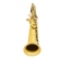 (USADO) Custom Saxofone Soprano Reto Laqueado Si Bemol Bb + Estojo + Acessórios