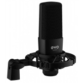 Audient EVO 4 SRB Studio Recording Bundle ( Interface de áudio USB + Microfone + Fone + Cabo )