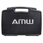 AMW BU300 v2 Microfone Sem Fio Duplo Auricular Digital UHF + Estojo