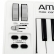 AMW Mini 32 Branco Teclado Controlador Midi USB 32 Teclas