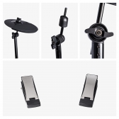 AMW ED1 Bateria eletrônica  PADs em Mesh Rack de 4 Pontos 180 Sons