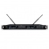 AMW AU600 Microfone sem fio digital UHF Duplo + Case