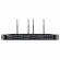 (USADO) AMW AU7000 Microfone Sem Fio Profissional 4 Canais Digital UHF Multibanda WR488Q