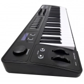 AMW P49 v2 Teclado Controlador MIDI USB 49 Teclas 8 Faders 8 Knobs