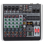 AMW ST8 Mesa de Som 8 Canais 99 Efx Interface de Áudio USB !