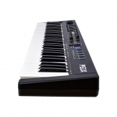 (USADO) AMW P61X Teclado Black Controlador Midi USB com 61 Teclas PADs Faders e Knobs