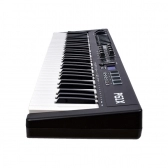 (USADO) AMW P61X Teclado Black Controlador Midi USB com 61 Teclas PADs Faders e Knobs