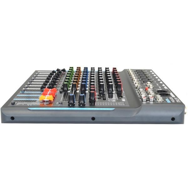 AMW KX10 v3 Mesa de som 10 Canais 99 Efeitos Efx Mute Aux Eq