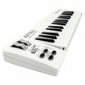 AMW Mini 32 Branco Teclado Controlador Midi USB 32 Teclas