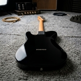 AMW SETL550 Guitarra Telecaster Clear Black Ponte Wilkinson by SQ Guitars