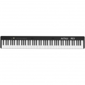 AMW PC1 Black Piano Digital Dobrável 128 Timbres + Acessórios