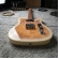 AMW SETL550 Guitarra Telecaster Clear White Ponte Wilkinson by SQ Guitars + Bag Premium