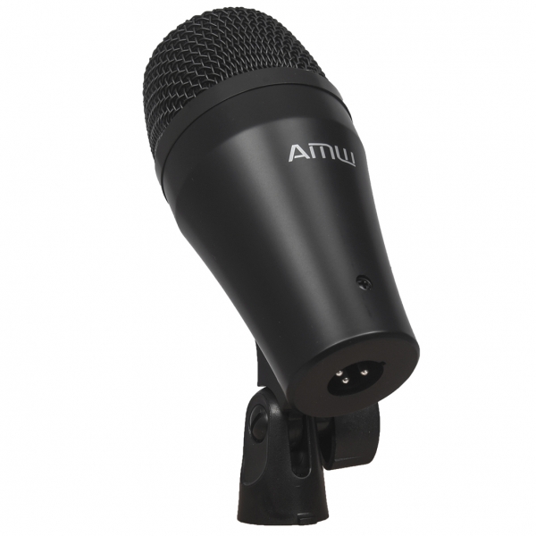 Amw Dm7 Kit Microfone Bateria 7 Microfones Peças Com Estojo E Acessórios Inclusos ! Preto