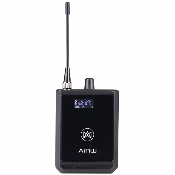 AMW PWM100 v2 Retorno de Palco sem fio UHF Digital In Ear + Estojo