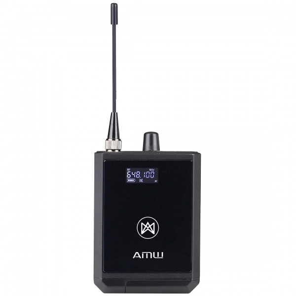 AMW PWM100 v2 Retorno de Palco sem fio UHF Digital In Ear + Estojo