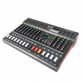 AMW GX12 Pro Mesa de som 12 Canais 99 EFX DSP Interface USB Rec Aux