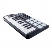 (USADO) KFX Mini 25 RGB Teclado Controlador Midi USB 25 Teclas PADs Knobs
