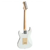 AMW SEST250 Clear White Guitarra Stratocaster HSS By SQOE