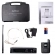 AMW BU100 Auricular Sistema Transmissão sem fio UHF Digital Microfone Auricular Bege P2