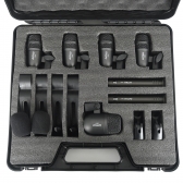 AMW DMK7 Kit Premium Com 7 Microfones Bateria Em Metal + Estojo