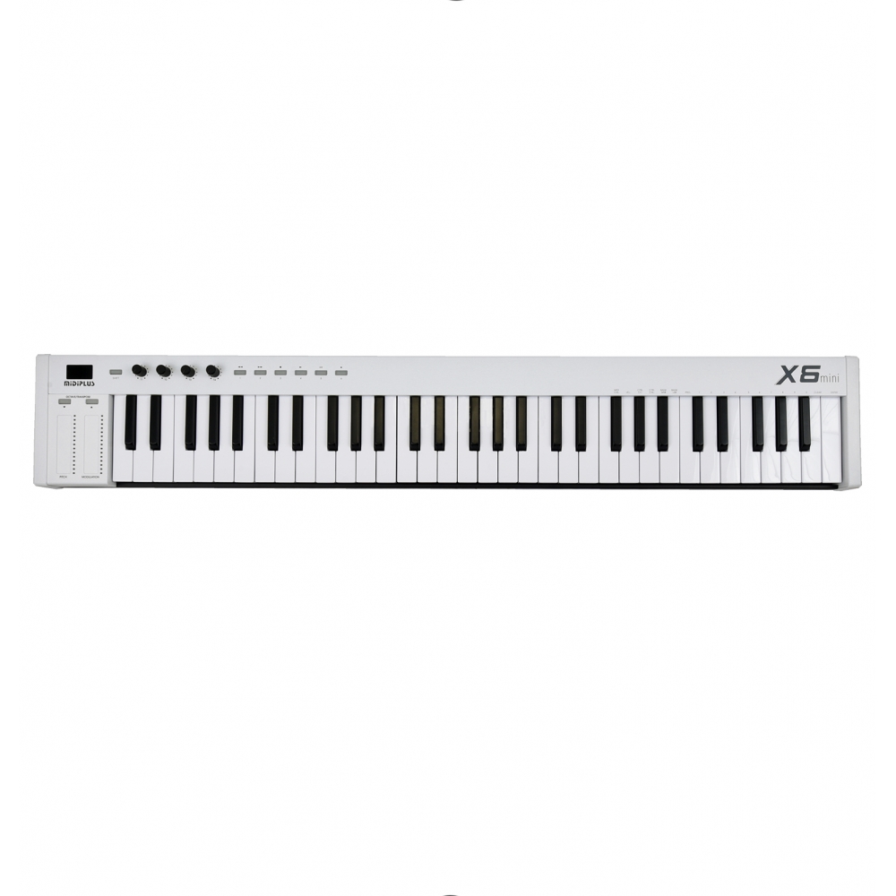 Midiplus X6 Mini Controlador Midi 61 Teclas